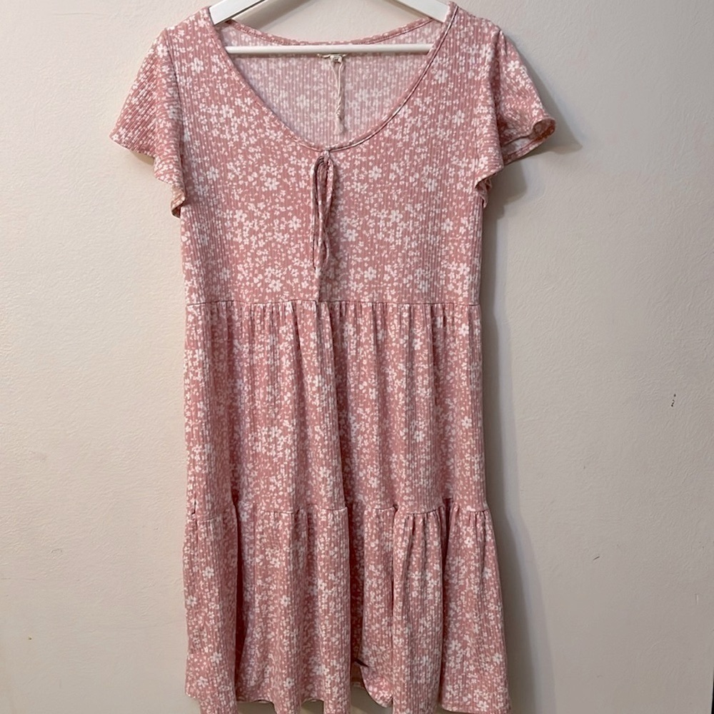 See you Monday pink dress size xl soft girl